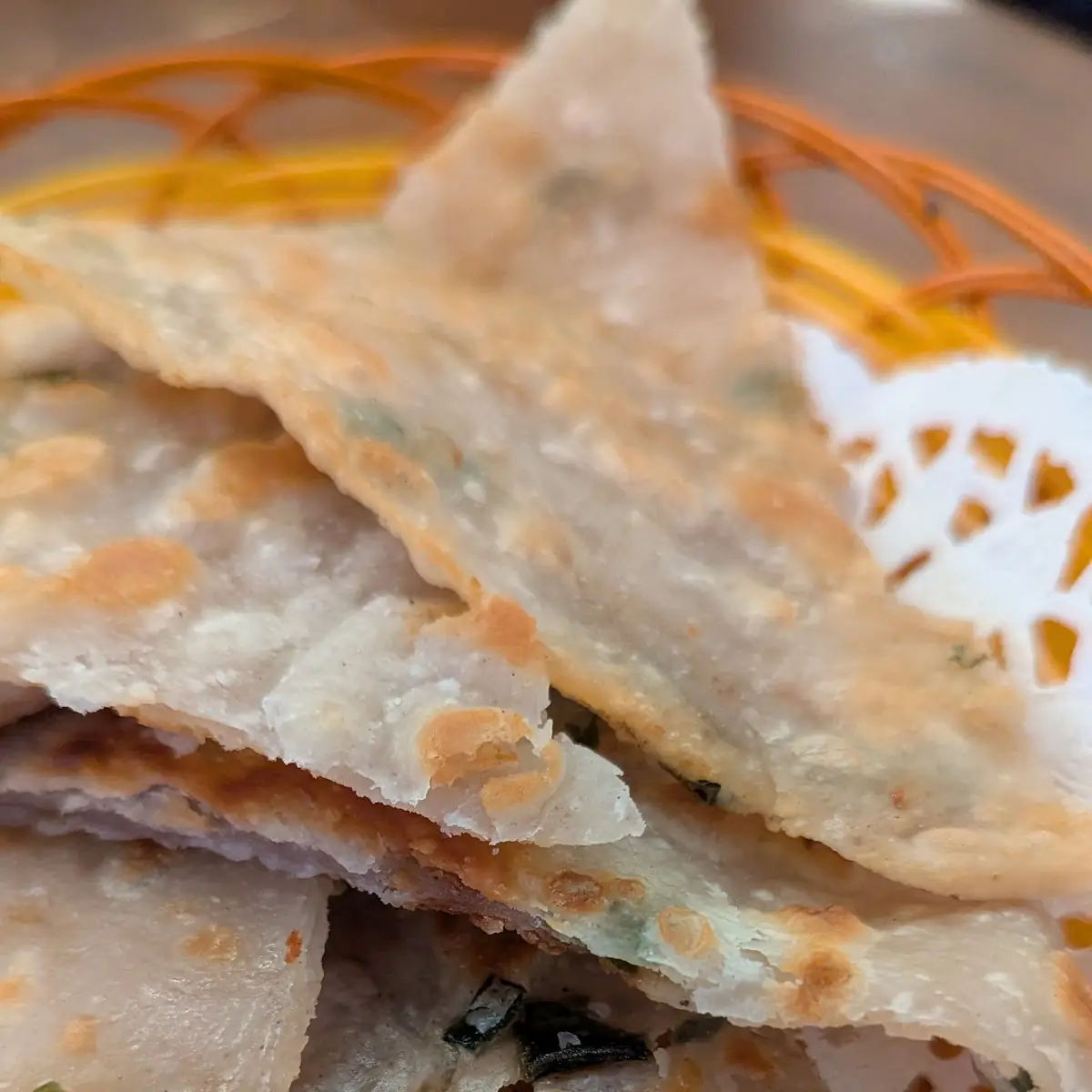 scallion pancake 葱油饼